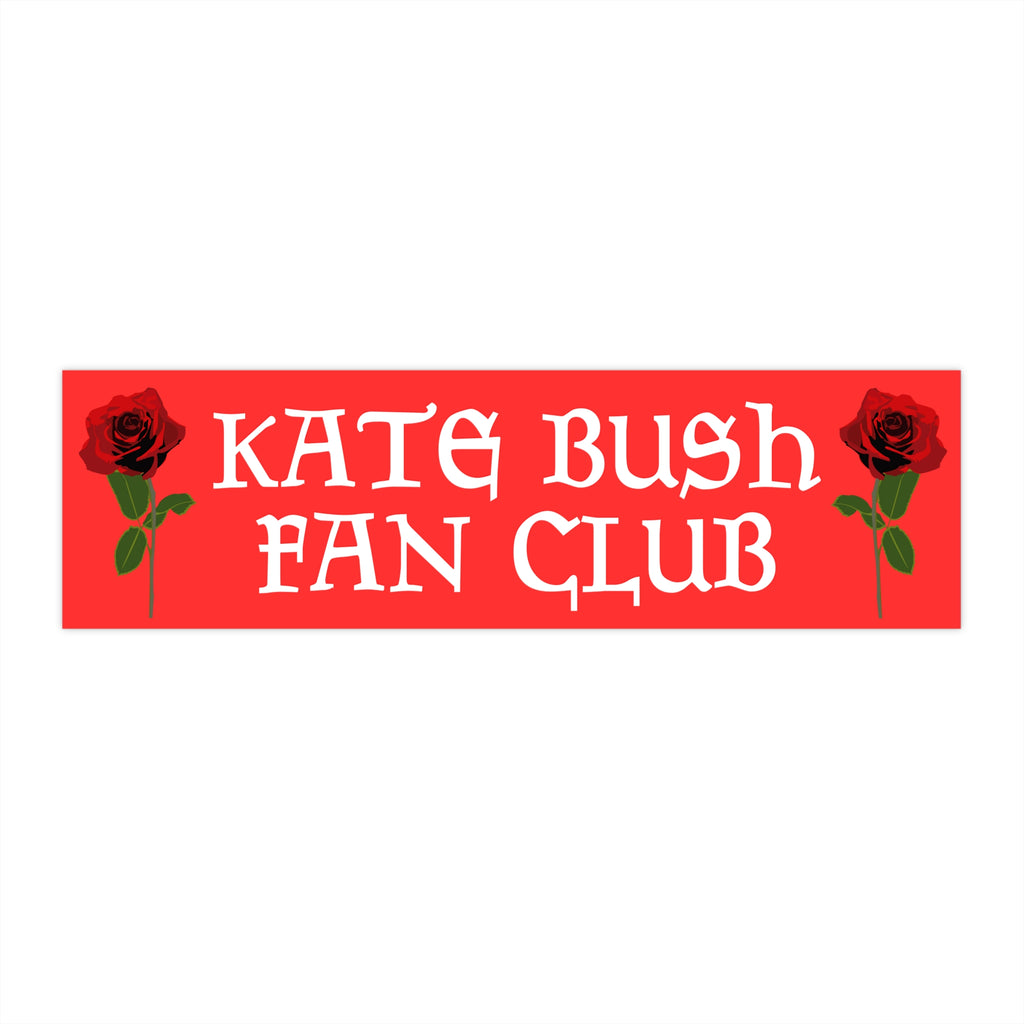 KATE BUSH FAN CLUB BUMPER STICKER