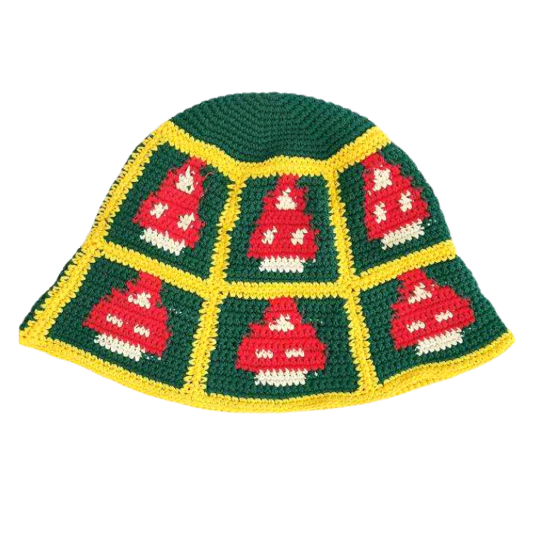 Crochet Mushroom Hat