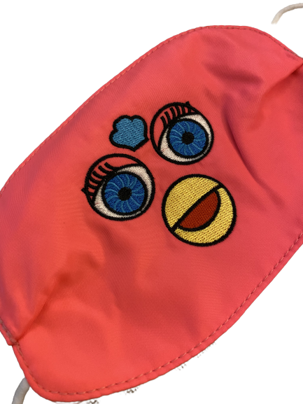 FURBY FACE MASK BRIGHT PINK