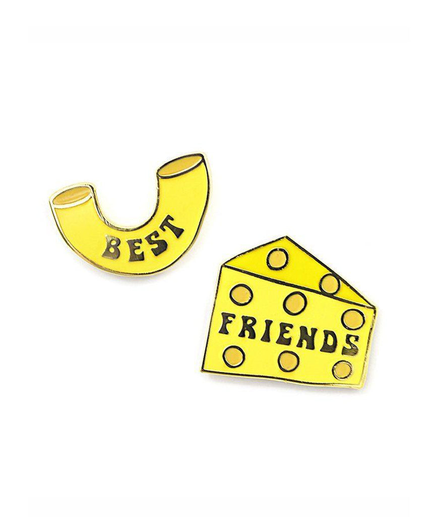 BEST FRIENDS MAC & CHEESE PIN SET